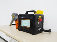Machine de marquage laser portable facile à utiliser, design en forme de valise, écran tactile, pas besoin d'ordinateur, marquage direct