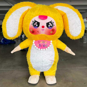 <span class=keywords><strong>Disfraz</strong></span> Inflable de <span class=keywords><strong>Conejo</strong></span> para Adultos, Unisex, para Carnaval, Halloween, Venta al Por Mayor, <span class=keywords><strong>Disfraz</strong></span> de Mascota de Muñeca Bebé - Product Image 5