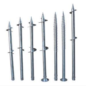 ราคาถูก 1600-2000 มม. ขนาดแคนาดาพื้นสนับสนุนสกรูพื้นดินสมอเกลียว - Product Image 2