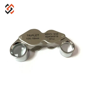 PopTings गर्म बिक्री MKT070 थोक 10x मिनी आकार जेब आवर्धक कांच - Product Image 5