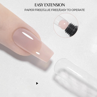 Nouveau vernis à ongles en gel de 30 ml avec logo personnalisé extension de gel de construction UV durable 50 jours fournisseur d'ongles