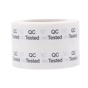 防水贴纸QC测试乙烯基贴纸产品证书定制质量检查纸贴纸标签