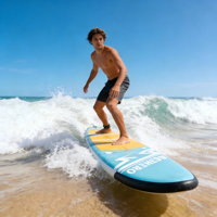 Stand-up paddleboards (SUP) gonflables en PVC de qualité militaire supérieure, directement de l'usine, configuration 3 ailerons, noyau Drop Stitch, polyvalents pour toutes les activités nautiques