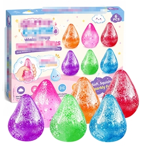 Ensemble de jouets en peluche animaux très demandés : Méduse en maltose à rebond lent, jouet anti-stress pour les doigts, coffret cadeau - Product Image 2