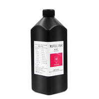 Encre Flexo UV LED en vrac Supercolor 1000ML/Bouteille pour tête d'impression EPSON XP600 pour imprimante UV