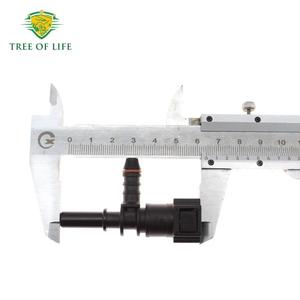 Automotive Fuel Line <b>Quick</b> <b>Connector</b> 7.89 Id6 Male Right Angle Tee For Motorcycle Fuel Injection System - Product Image 4