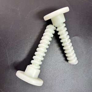 Nylon Plastic Parts Injection Molded Customizable For <b>Rc</b> Vehicles Toy Components White Black Red - Product Image 1