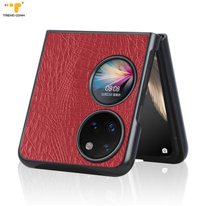 Étui en cuir de couverture arrière mobile de protection de conception d'affaires personnalisable de haute qualité pour le téléphone Huawei <span class=keywords><strong>P50</strong></span> <span class=keywords><strong>Pro</strong></span> - Product Image 2