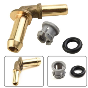 Kit de reparación de conector de bomba de agua de radiador de coche LR049990 conector de cobre de manguera de termostato para motor de gasolina Land Rover Jaguar 3,0 - Product Image 2