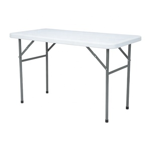 Mesa Plegable Resistente de Alto Rendimiento de 4 Pies, 4-6 Personas, para Eventos Comerciales, Fiestas y Locales - Product Image 2
