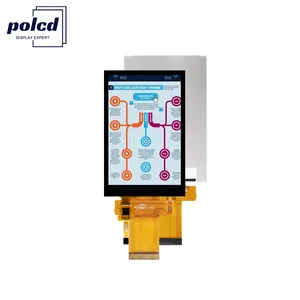 Polcd ilili9488 محرك الأقراص ، x ، بوصة SPI شاشة تعمل باللمس بالسعة LCD IPS TFT للمنتجات الإلكترونية