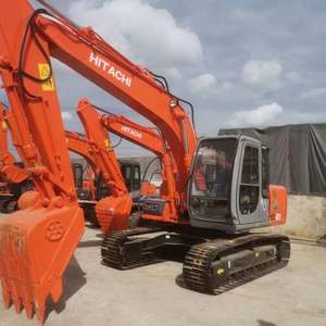 Excavatrice sur chenilles Hitachi ZX 120 de 12 tonnes avec moteur EPA utilisée en bon état Core Components-Pompe importée du Japon - Product Image 3