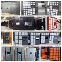 Armoire à clés intelligente RFID murale avec gestion des clés et suivi en temps réel pour atelier de réparation automobile et station de lavage de voitures