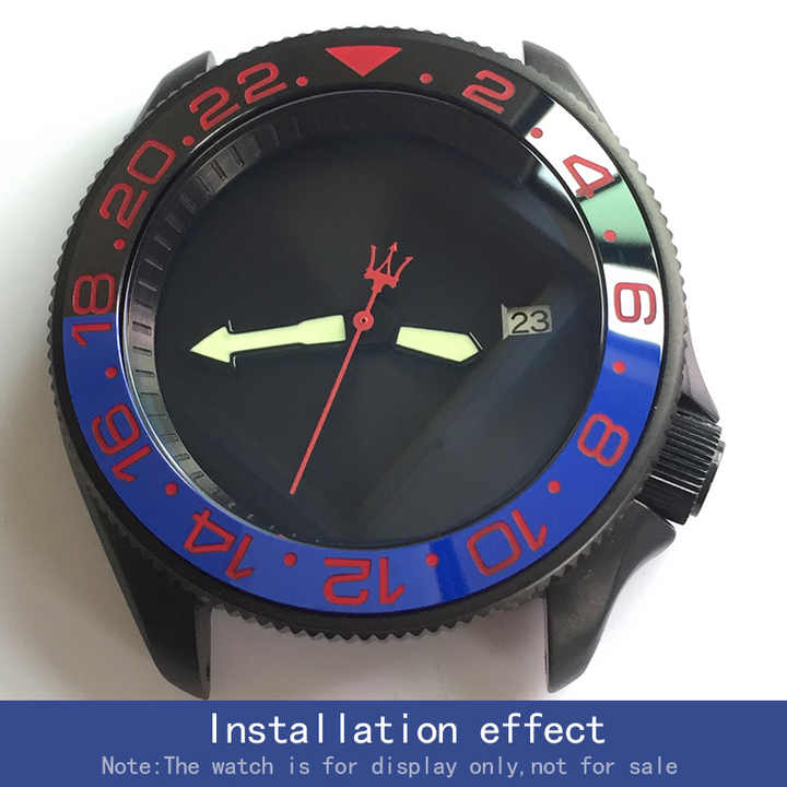 50M Impermeabile 42mm SUB Watch Case Per NH34 NH35 NH36 NH37 ... - Alibaba - Foto 2