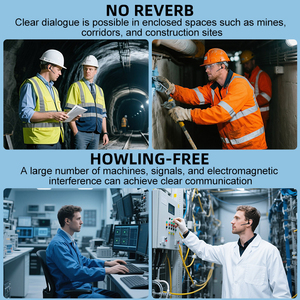 Trong Kho 2.4G ANC Walkie Talkie Tai Nghe Dài Phạm Vi Walkie Talkie Với Tai Nghe <span class=keywords><strong>Bluetooth</strong></span> - Product Image 5