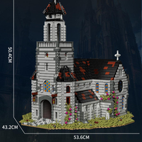 BaKa 33925 Nuevo Modelo de Castillo Medieval MOC, Rompecabezas de Ladrillos para Armar, Regalo de Alta Calidad para Adultos, 6172 Piezas, Juego de Bloques de Construcción