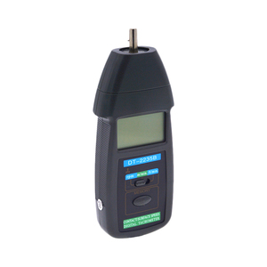 Tony xách tay DT-2235B 5-chữ số LCD hiển thị phạm vi đo 0.5-1999rpm kỹ thuật số RPM Tester đo tốc độ <span class=keywords><strong>Meter</strong></span> liên hệ với tachometer - Product Image 1