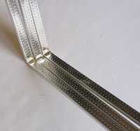 Entretoise pour verre isolant 21A, bande en aluminium pliable, taille et épaisseur personnalisables, étanchéité renforcée, résistant aux rayures, longueur sur mesure