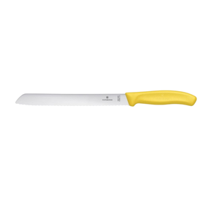 Cuchillo para Pan VICTORINOX - LÍNEA CLÁSICA SUIZA 21CM AMARILLO - Product Image 1