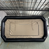 Abri de camping gonflable rapide et portable en tissu Oxford imperméable, capsule spatiale Air Zone pour l'extérieur, utilisable en toutes saisons
