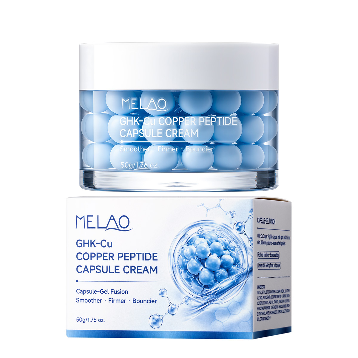 Crème en capsules de peptide de cuivre GHK-Cu