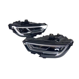 Nuevo conjunto de Faros LED de 12V y 100W para modelo 17-20 <span class=keywords><strong>Audi</strong></span> <span class=keywords><strong>A3</strong></span> 6000K, carcasa de luz delantera con temperatura de Color - Product Image 1