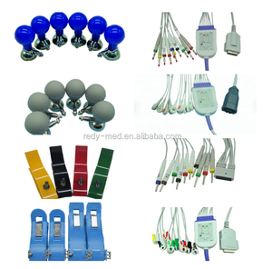 ใช้ได้กับสาย <span class=keywords><strong>ECG</strong></span> สำหรับผู้ป่วยแบบชิ้นเดียวหลายชิ้นสายเคเบิล <span class=keywords><strong>ECG</strong></span> 10สายตะกั่ว EKG - Product Image 6