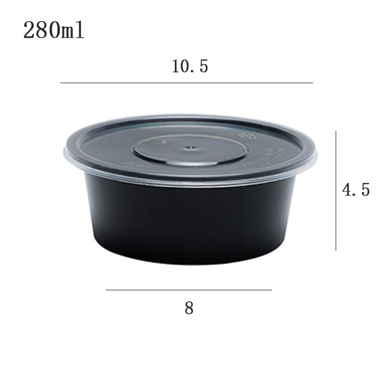 Biodegradable Disposable, Reusable Microwave Containers, Hot Soup Packaging, Meal Prep Noodle Bowl Lunch Box