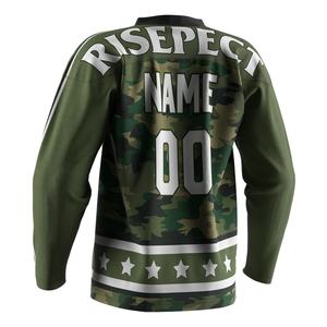 Jersey de Hockey sobre Hielo Personalizado, Ligero, de Secado Rápido, para Equipos Deportivos, Talla Grande - Product Image 4