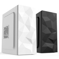 ABKO C20 WH ATX Mid Tower PC Case with Fan 1x 120mm Non-RGB USB 3.0 High-Airflow Cooling Steel