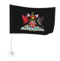 Drapeau de Samoa, petits drapeaux de voiture pour l'extérieur, cadeaux personnalisables, drapeaux de voiture personnalisés pour processions, voyages, 30x45cm