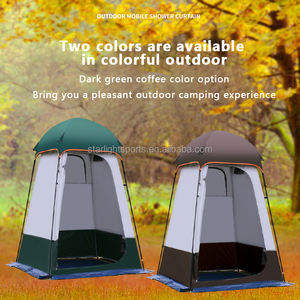 Extérieur auto pliant glamping abri soleil <span class=keywords><strong>douche</strong></span> triangle voiture toit rv remorque <span class=keywords><strong>cabine</strong></span> sommeil <span class=keywords><strong>camping</strong></span> tente étanche avec lit - Product Image 2