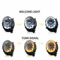 Ensemble de phares projecteurs Bi-Xénon LED modifiés pour BMW Mini F56 2014-2018