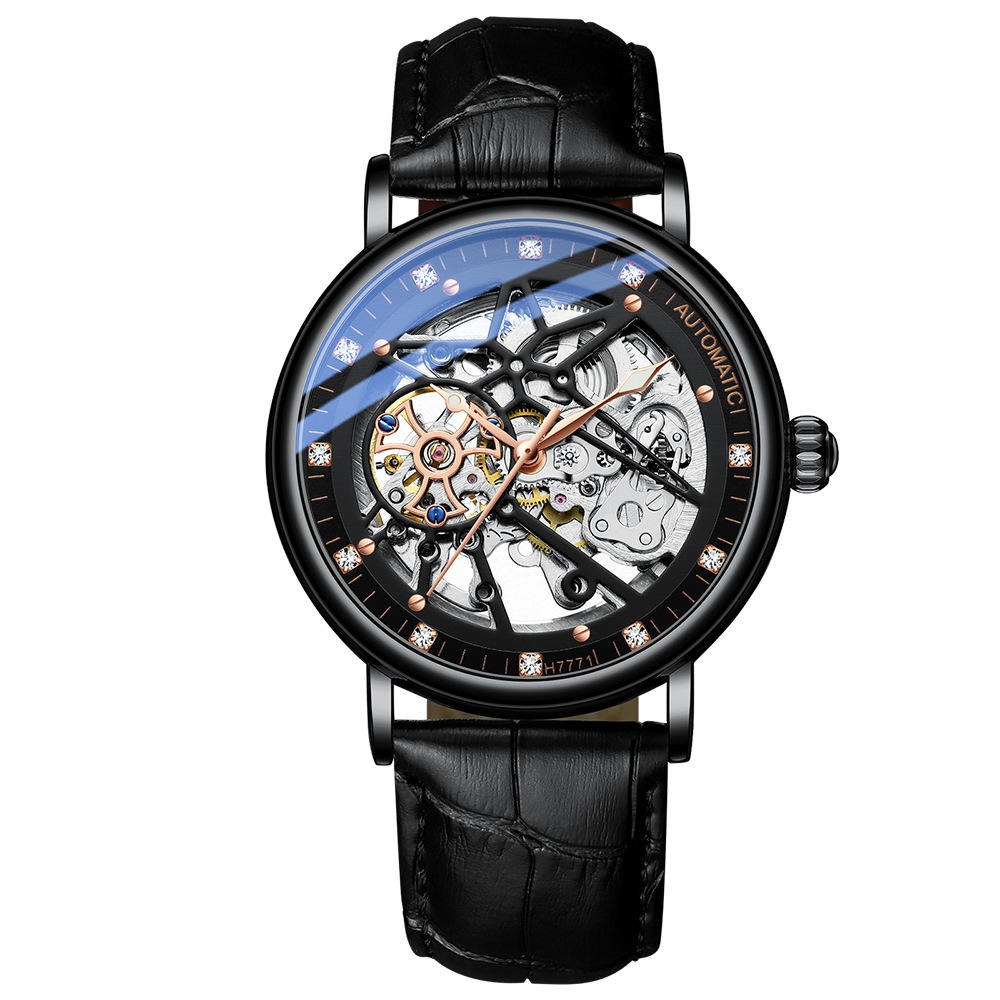 Black skin-black shell-black face