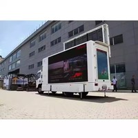Pantalla LED de Alta Luminosidad para Exteriores de 5000 cd a Todo Color P5P4, Remolque de Publicidad Móvil con Pantalla LED Montada en Camión, Garantía de 3 Años