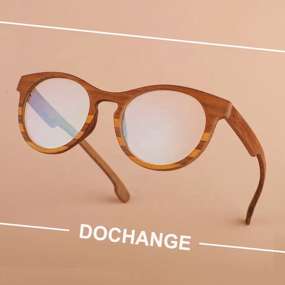 2023 Carbon Fiber Men Eyeglasses Eco-friendly Eyewear Custom Wood Sunglasses Optical Frame Style