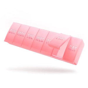 กล่องยาแบบพกพา 7 ช่องสำหรับเดินทาง - Product Image 1