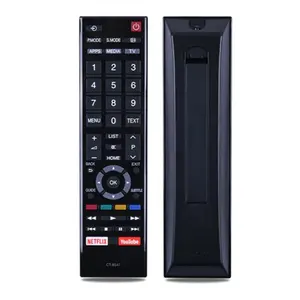 CT-8547 New TV Remote Control for Toshiba LED Smart TV 49L5865 55U5865 49L5865 49L5865EV 49L5865EA 49L5865EE with 49 Buttons