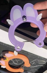 2025 nuovo stile cartone animato portachiavi acrilico Carabiner colorato all'ingrosso e supporto Design personalizzato per te - Product Image 4