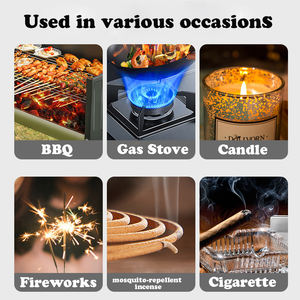 Briquet à arc plasma rechargeable par USB, coupe-vent, long bâton, allume-bougie, allume-barbecue pour la maison, la cuisine, l'extérieur, écologique, sans flamme, EDC - Product Image 6