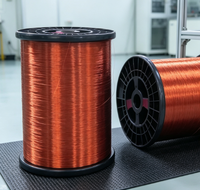 Fil de cuivre émaillé robuste et durable, prix usine, pour moteur de perceuse électrique, calibre 16 18 20 22 24 26 AWG