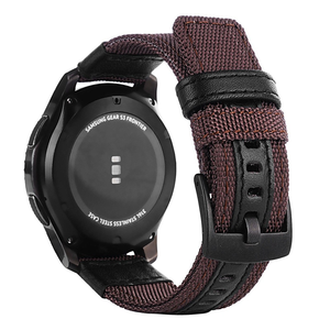 <span class=keywords><strong>Correa</strong></span> de Nailon y Cuero Genuino de 20/22 mm para Reloj Watch4/ GT2/3/Huami <span class=keywords><strong>GTR</strong></span> - Product Image 4