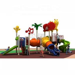 Moetry - Tobogán Infantil de Plástico para Parque Infantil, Equipo de Juego al Aire Libre para Preescolar, Diseño de Caracol, Precio Económico - Product Image 6