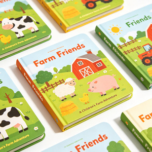 Impresión de Libros Infantiles al por Mayor, Libros con Sonido, Ilustraciones Vívidas a Todo Color, Listos para Regalo, con Estampado en Lámina Dorada - Product Image 1