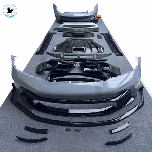Pare-chocs avant Kit carrosserie GT3 pour <span class=keywords><strong>Porsche</strong></span> <span class=keywords><strong>911</strong></span> 992 <span class=keywords><strong>Carrera</strong></span> 4 Targa <span class=keywords><strong>4s</strong></span> <span class=keywords><strong>Turbo</strong></span> Aileron arrière en fibre de carbone Capot - Product Image 2