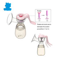 Tire-lait manuel en silicone sans BPA