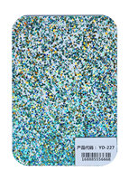 Feuille acrylique bleue pailletée 1/8 avec points de paillettes turquoise, double face, pour découpe laser CO2, ornements DIY, marque-pages, sous-verres et cadeaux personnalisés