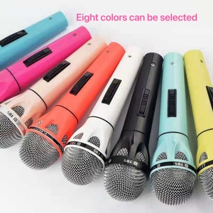 Profesyonel B-368 kablolu vokal mikrofon için 6.35MM <span class=keywords><strong>Jack</strong></span> taşınabilir el Metal mikrofon ile KTV & Karaoke şarkı - Product Image 3