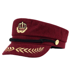 Bérets tactiques personnalisés pas chers, brodés, pour femmes, vert, cadeau, rouge, blanc, bleu, plage, 100% polyester, quatre saisons, mode unisexe - Product Image 1