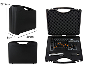 Controlador de Luces DMX Portátil, Mini Consola para Bodas, Eventos, Fiestas, Salones de Banquetes, Configuración Rápida, Escenas Simples, Persecución, Atenuación - Product Image 2